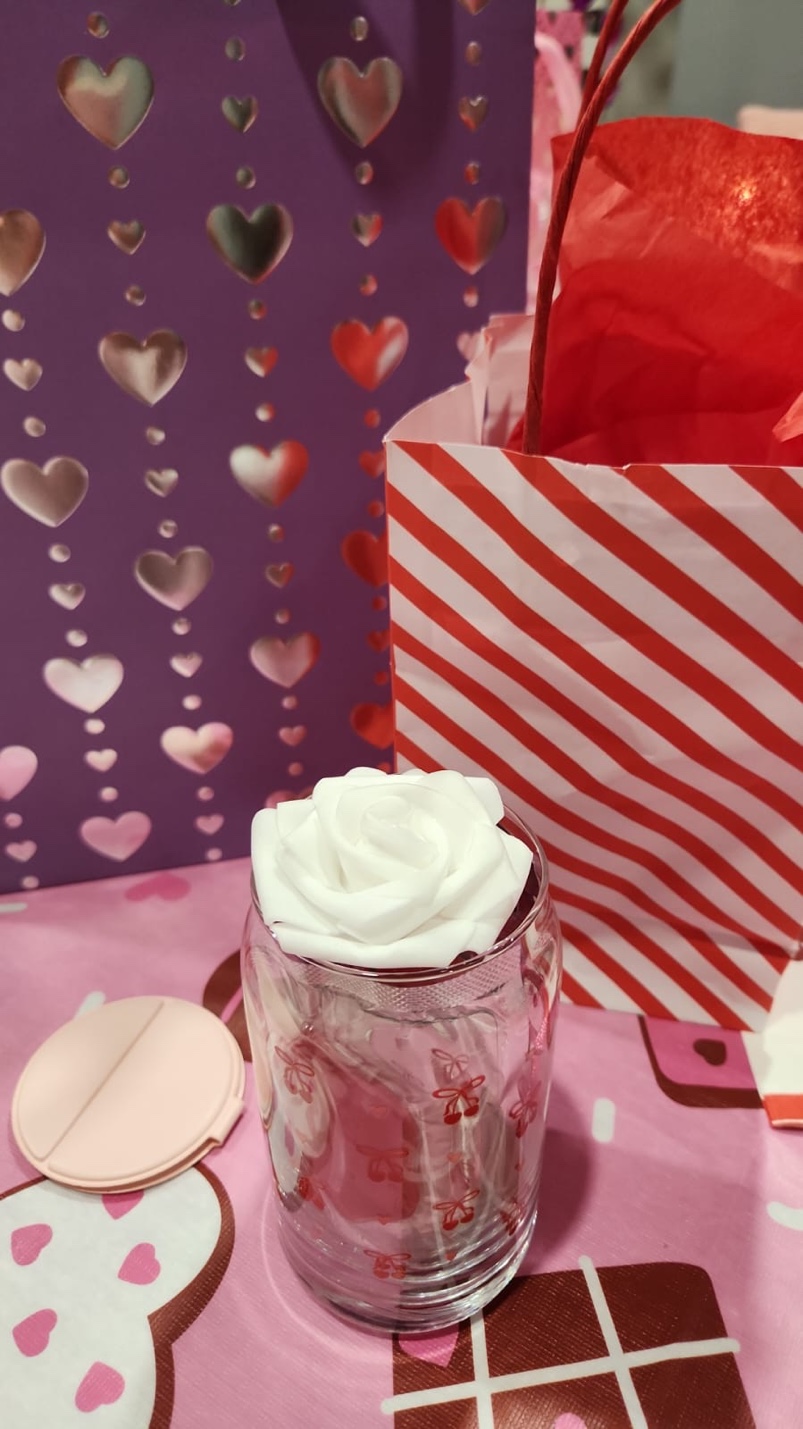 Valentine's Day décor detail