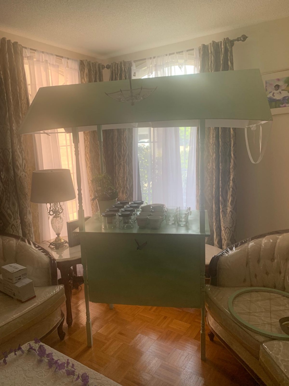 Mother's Day bar setup